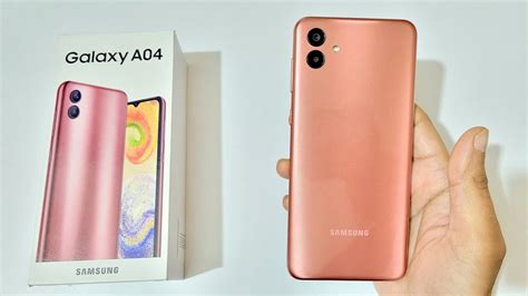 Samsung Galaxy A04 Unboxing - 50MP Dual Camera & Great Looks - YouTube