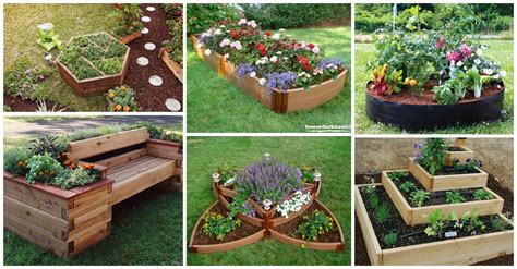 15+ Impressive DIY Flower Beds For Your Garden