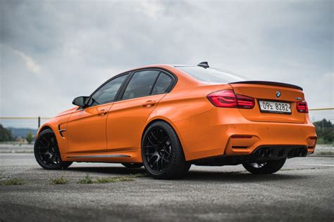 BMW F80 M3 with 19" EC-7 Wheels in Satin Black