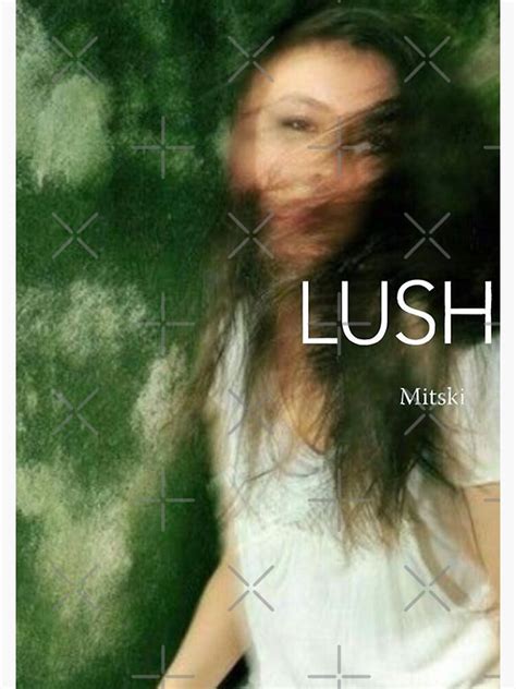 "mitski lush cover album" Poster for Sale by uneratpisse | Redbubble