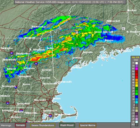 Interactive Hail Maps - Hail Map for Lincoln, NH