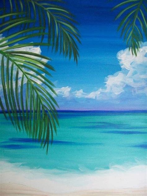 ocean acrylic painting for beginners - Fumiko Ireland