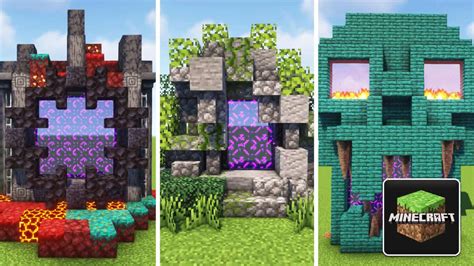 7 Amazing Minecraft Nether Portal Design Ideas - Gamer Empire