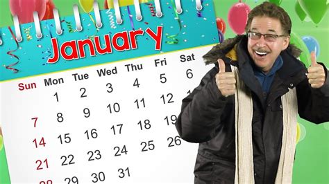 January | Calendar Song for Kids | Jack Hartmann - YouTube in 2020 ...