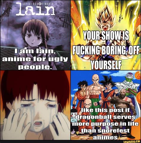 Lain anime for ugly FUBKING BORING OFF anime for ugly people ...