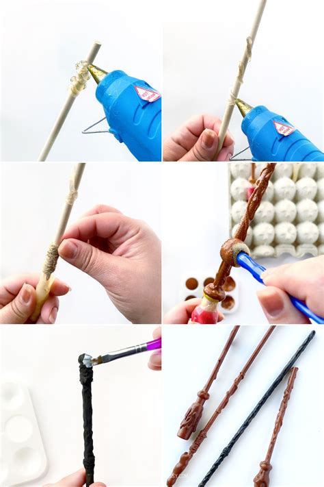 How to Easily Make DIY Harry Potter Wands | Simply Bessy | Easy Crafts