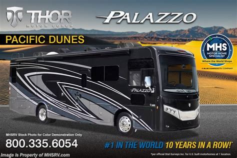 2023 Thor Motor Coach Palazzo 33.5 Bunk House Diesel Pusher W/ Pwr OH ...