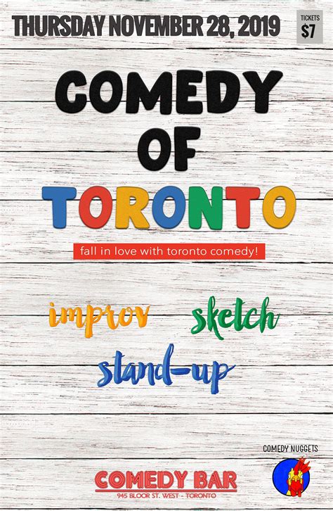 Comedy of Toronto