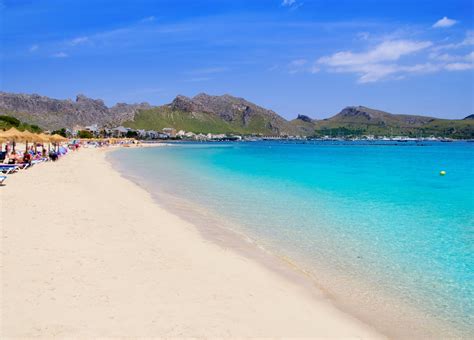 Puerto Pollensa Beach Mallorca Beach Guide with Photos & Map