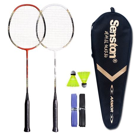 Buy Senston - 2 Player Badminton Racket Set - Including 1 Badminton Bag ...