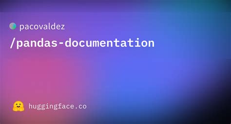 pacovaldez/pandas-documentation at main