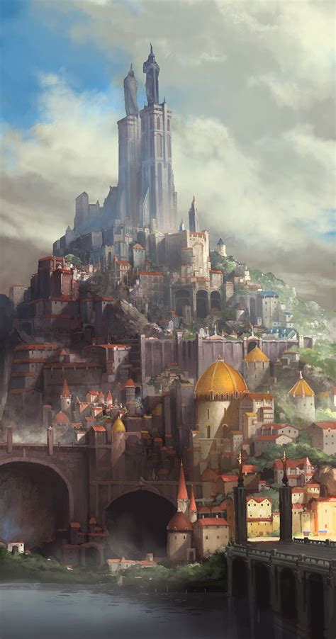 Kingdoms, flyinghand . | Fantasy castle, Fantasy concept art, Fantasy ...