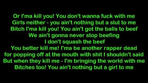 Bitch I'ma Kill You | Eminem - Kill You ( Lyrics ) | By Music page