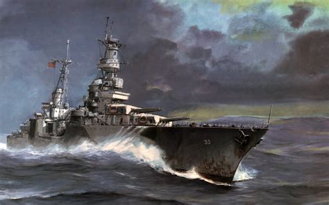 Download Warship Cruiser Military United States Navy Art