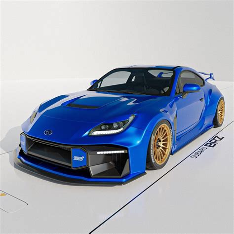 Subaru BRZ 2022 STI Custom WideBody Kit by Avante Design Buy with ...