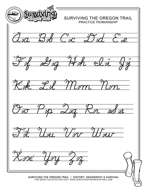 Free Printable Cursive Handwriting Worksheets - Free Printable