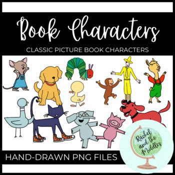 Doodle Character Clip Art - Picture Book Characters (1) | TPT