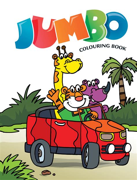 Jumbo Colouring Book - Chhaya Prakasni PVT LTD