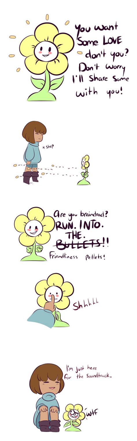 No Time for Talk Flowey | Undertale funny, Undertale comic, Undertale