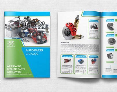 Car Brochure, Brochure Template, Auto Parts Catalog, Behance, Company ...