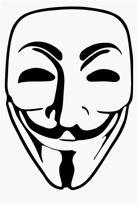 Hacker We Are Anonymous Clipart , Png Download - Hacker Mask Png ...