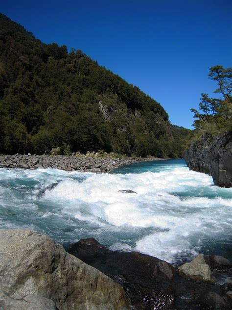 Petrohué Falls Chile, Coastline, Fall, Water, Outdoor, Autumn, Gripe ...