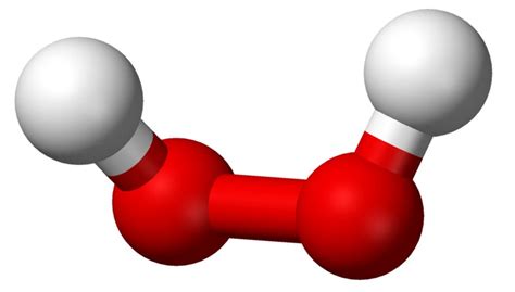 Hydrogen Peroxide Structure: Oxygen and Water