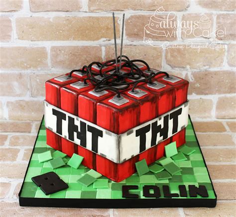 Minecraft Tnt Cake - CakeCentral.com