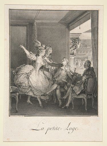 La Petite Loge, from "Monument de Costume" free public domain image ...