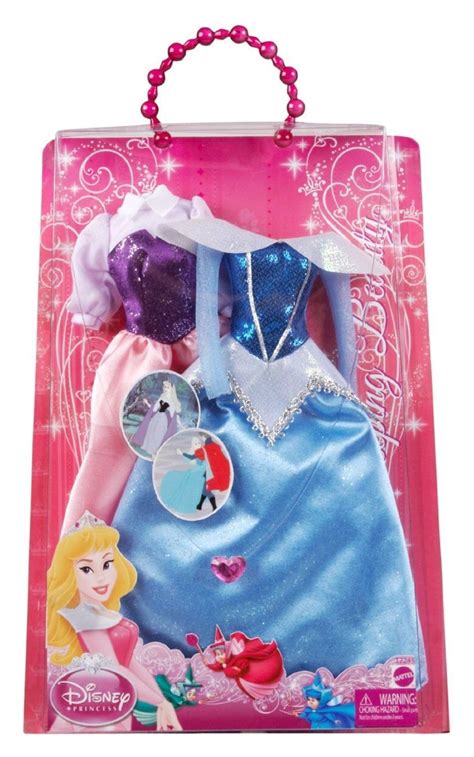 Amazon.com: Disney Sparkle Princess Doll Clothes - Sleeping Beauty ...