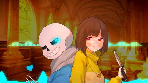 Undertale Chara vs Sans song Determination - YouTube