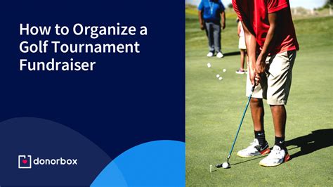 How to Organize a Golf Tournament Fundraiser [Steps + Ideas]