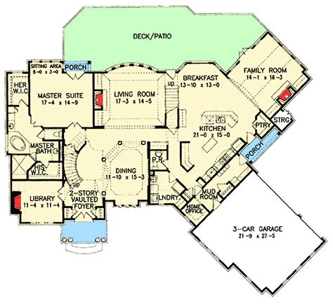 4 Bedroom Dream Home Plan With Bonus Expansion - 25606GE ...