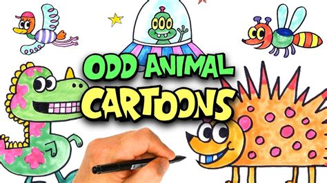 How To Draw Funny Cartoon Animals