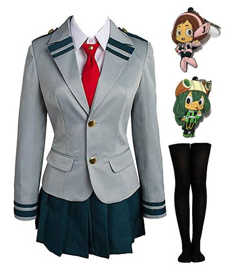 Buy Mha Cosplay Bnha Cosplay My Hero Academia Ochaco Uraraka Cosplay ...