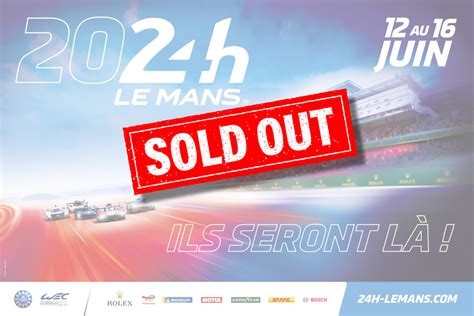 Race tickets for the 2024 24 Hours of Le Mans have sold out ...