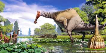 Deinocheirus, the giant hunchbacked dinosaur with | Earth Archives