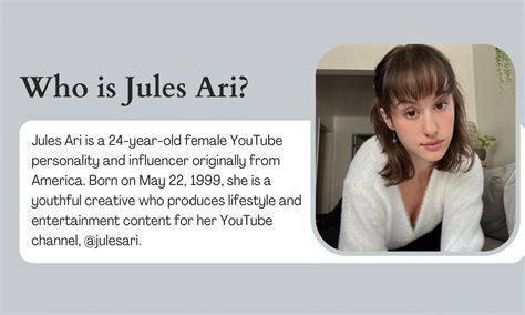 Jules Ari Age, Height, Relationship, Family, Biography, and Net Worth