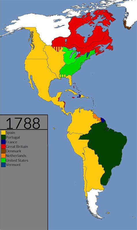 Americas: 1492-2015 (Every Year) in 2023 | Geography map, Historical ...