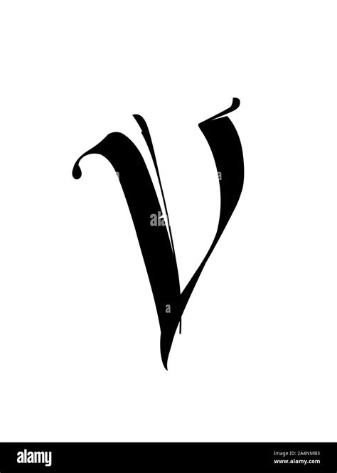 Letter V Fonts