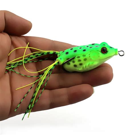 5pcs/lot Frog Fishing Lures 60mm 12g Artificial Lure Topwater ...