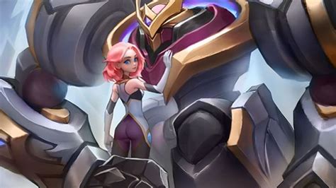 a woman standing in front of a giant robot