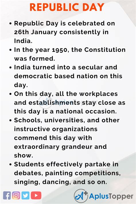 Republic Day Speech | Speech on Republic Day for Students and Children ...