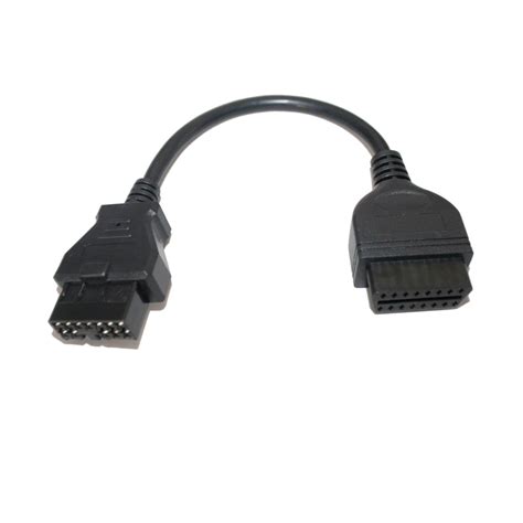 US$7.00 - Mitsubishi 12pin OBD1 OBD2 Connector Adapter