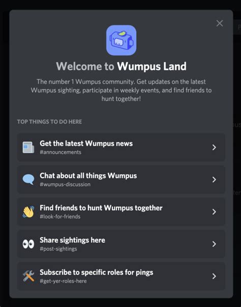 Discord Welcome Template