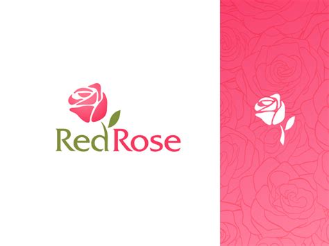 Red Rose - Logo Design by Benjamin Oberemok on Dribbble