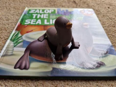 DEAGOSTINI MY ZOO ANIMALS COLLECTION - ZALOP THE SEA LION FIGURE & BOOK ...