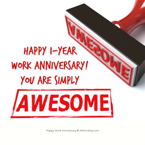 Funny Work Anniversary Sayings : 45 Happy Work Anniversary Wishes Love ...