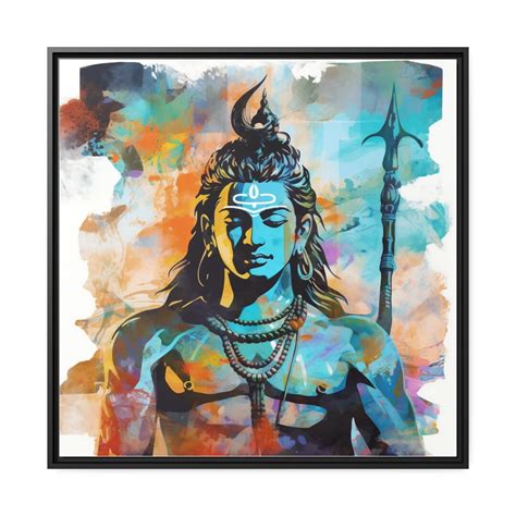 Lord Shiva Meditating Shiva Housewarming Gift, Shiva Poster, Shiva Wall ...