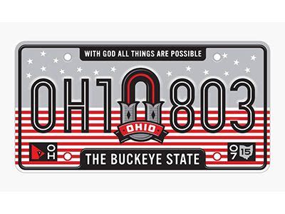 Ohio State Plate | Ohio, License plate, Number plate